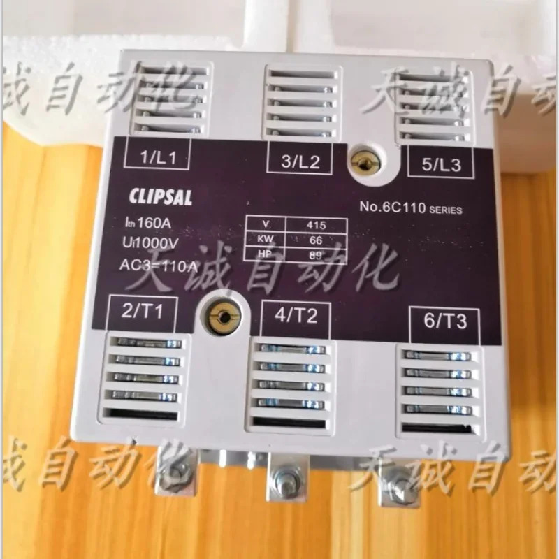 Qisheng 접촉기 CLIPSA 6C110/115/150/180 110/220/380VAC/DC