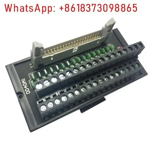 직접 배선 PLC 단입력 출력 32비트 DC 변환 단자대 DD40A1 포장