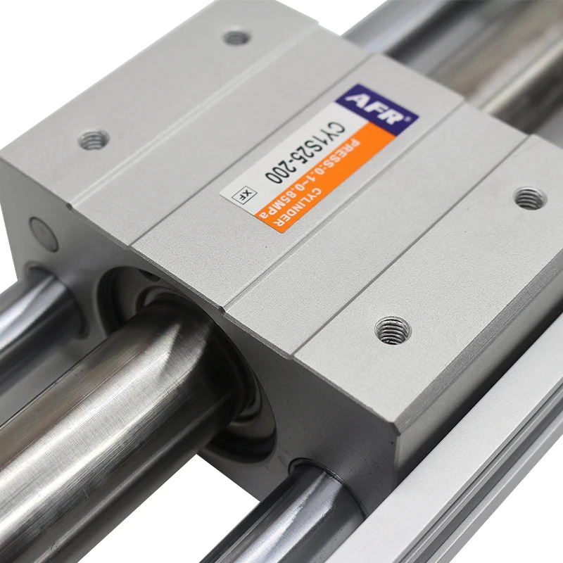 Smc 타입 마그네틱 커플링 가이드 바 슬라이더 로드리스 실린더 CY1L10-100 CY1L15-200 CY1L20-300 CY1L25-400 CY1L32-500 CY1L40