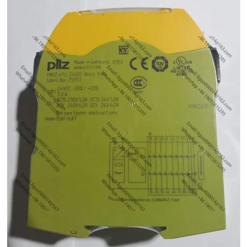 안전 릴레이 PNOZ S11 C 24VDC 750111