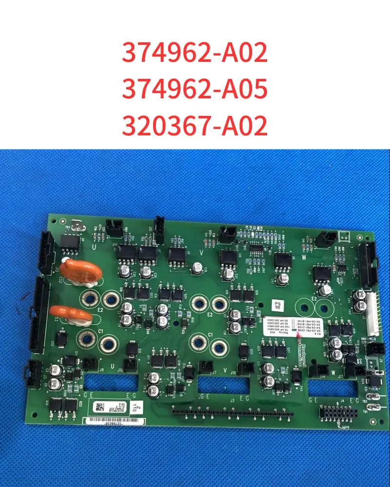374962 -A02 -A05 320367 인버터 PF700 시리즈 45-55-75kw 드라이브 보드는상태로 리퍼되었습니다.