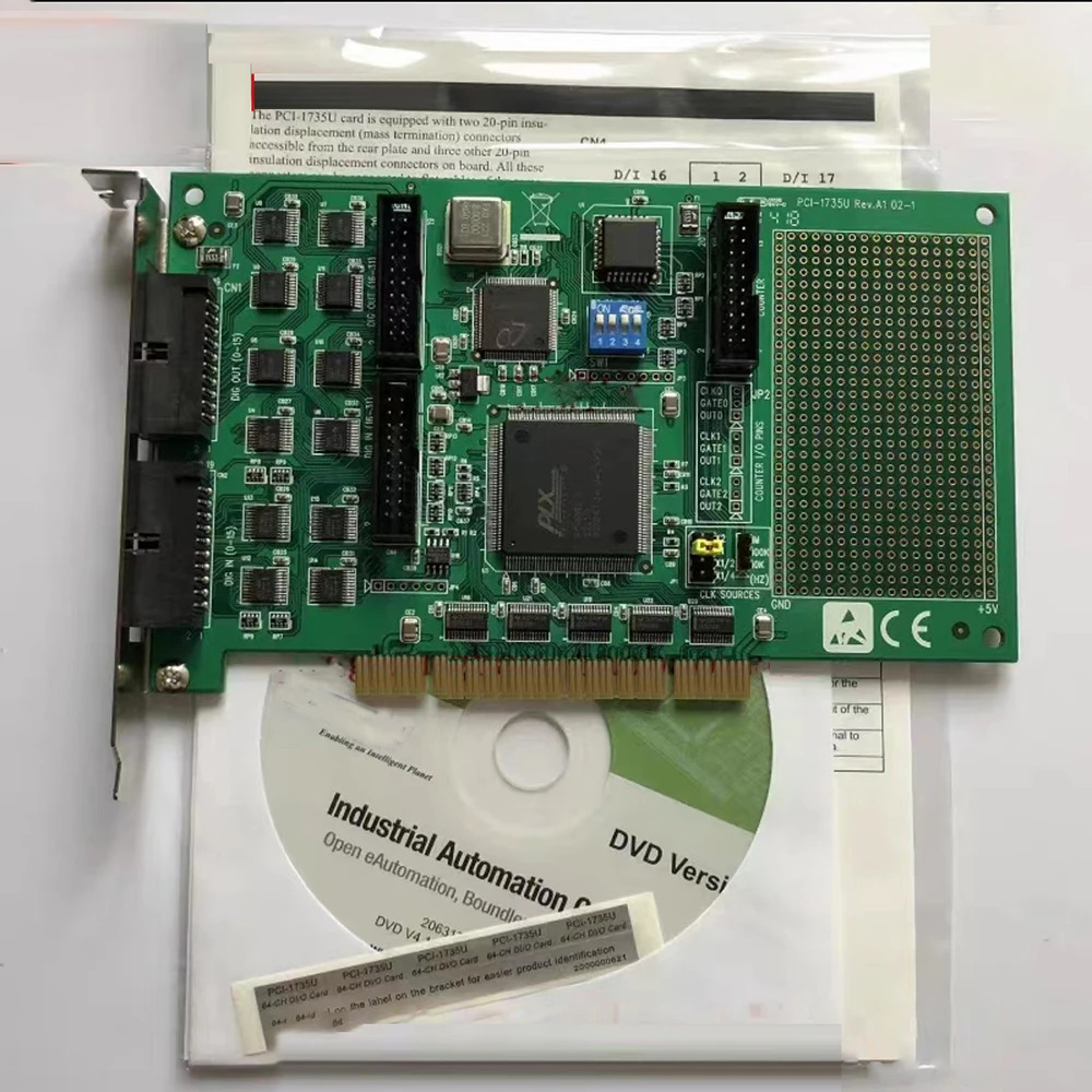 어드밴텍 PCI-1735U 64 디지털 I/O 카운터 수집 카드 PCI-1735U-AE용