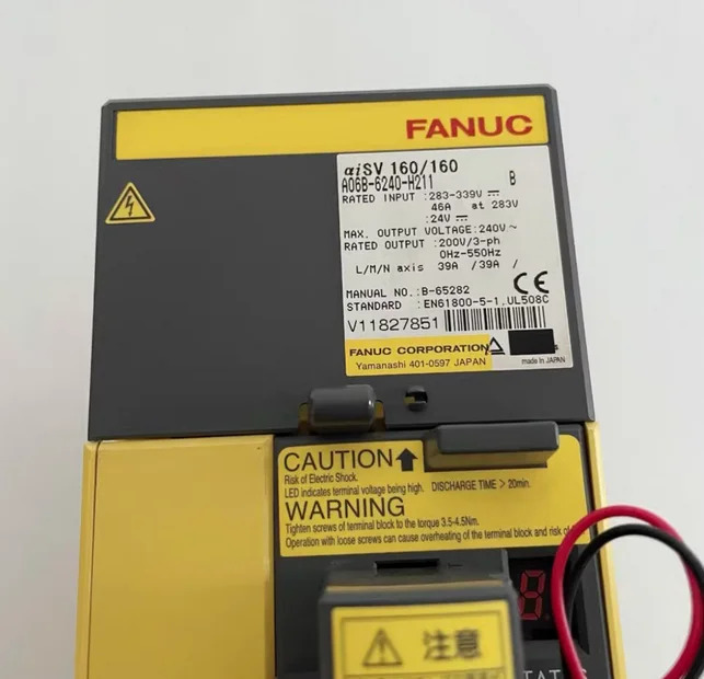 A06B-6240-H211 리퍼 서보 드라이브 OK