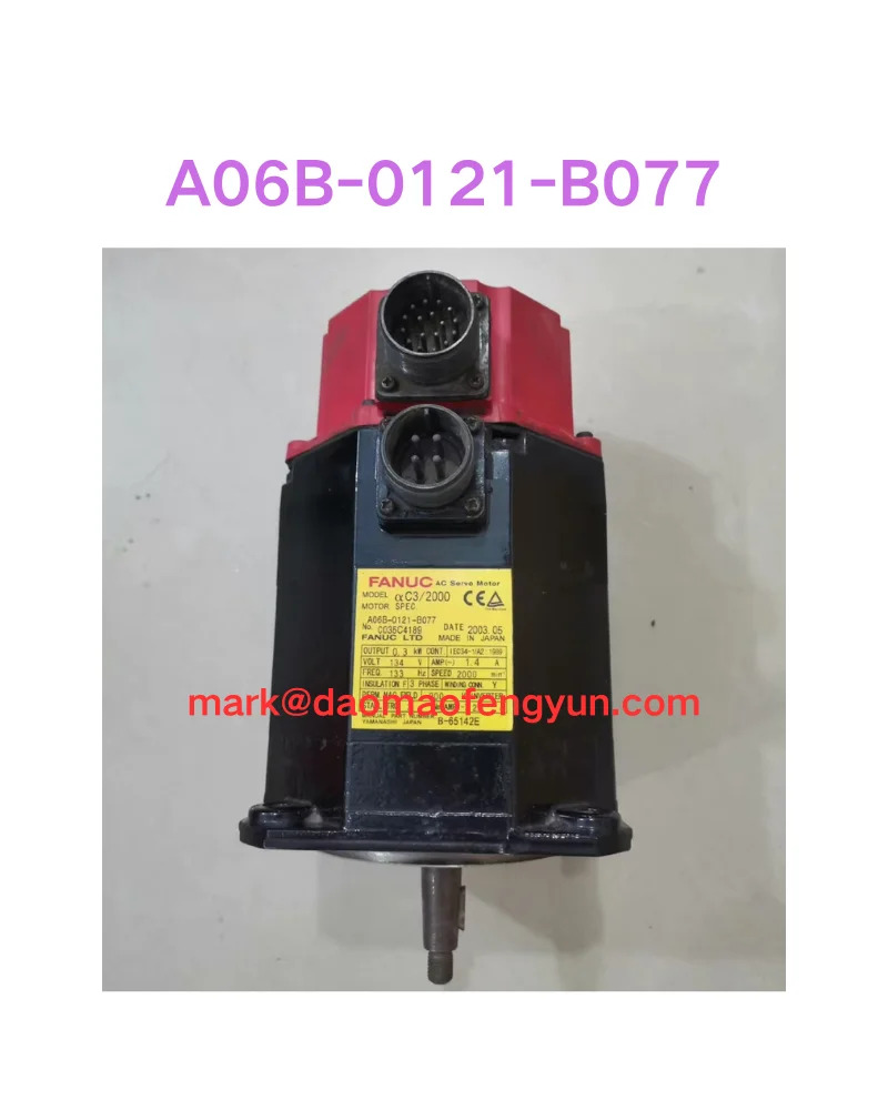 A06B-0121-B077 리퍼 서보모터 OK