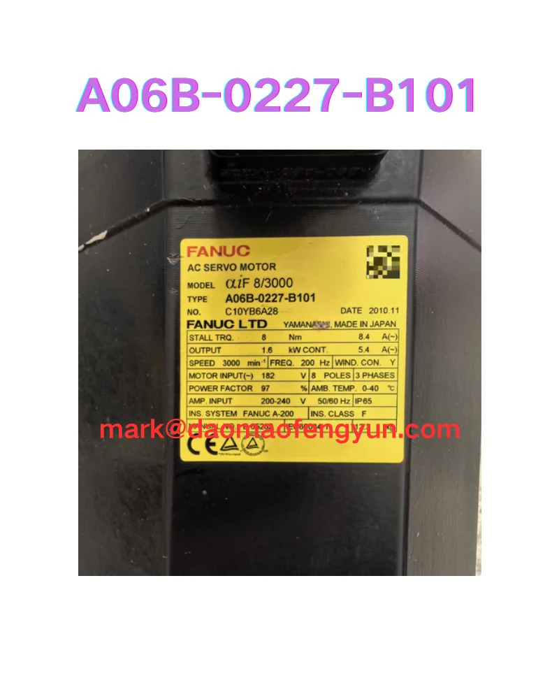A06B-0227-B101 리퍼 서보모터 OK