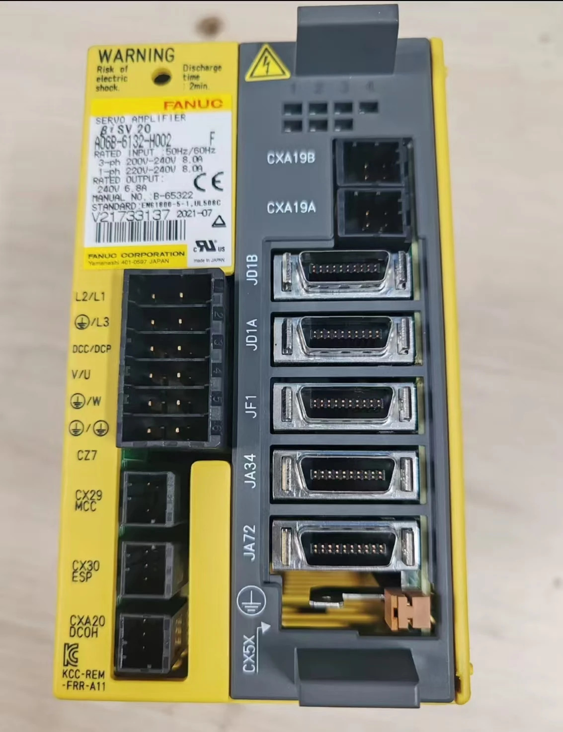 A06B-6132-H002 리퍼 서보 드라이브 완료