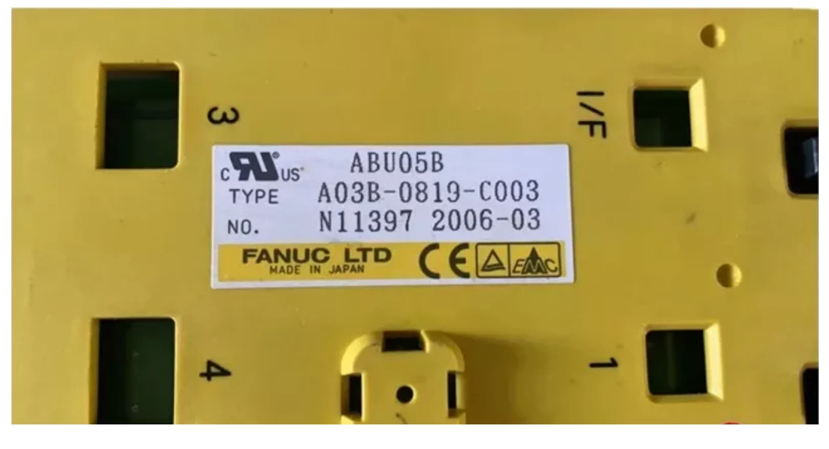 A03B-0819-C003 FANUC 서보 드라이버 I/O 보드 리퍼 완료 A03B0819C003