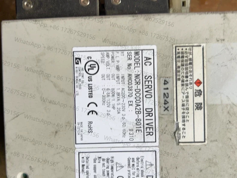 원본 리퍼 NCR-DCC0A2B-801E Denso 서보 드라이버