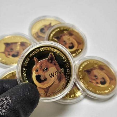 FORESTA DOGE coin 도지코인 모형주화 기념주화