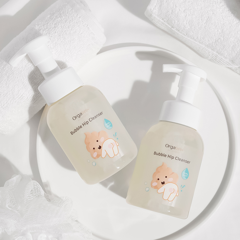 1+1 오가베베 아기 엉덩이 클렌저 300ml 거품형 워시 청결제 유아 어린이 여아 제품 이미지