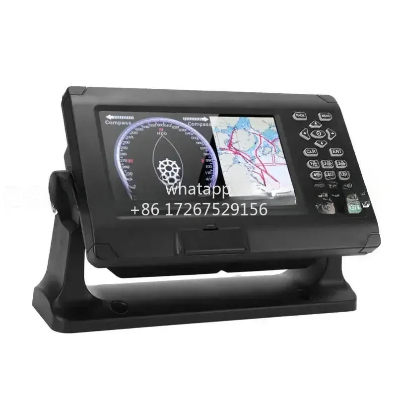 8In 해양 보트 GNSS 차트 플로터 GPS BDS 네비게이터 C-Map키