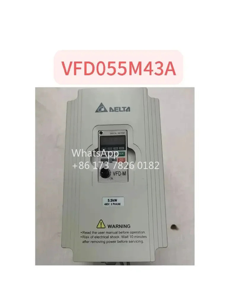 리퍼된 주파수 변환기 5.5kw 3상 입력 VFD055M43A 리퍼 완료