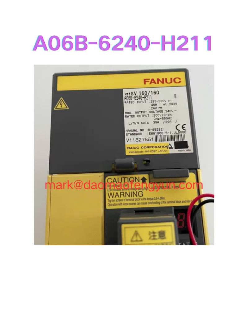 A06B-6240-H211 리퍼 서보 드라이브 OK