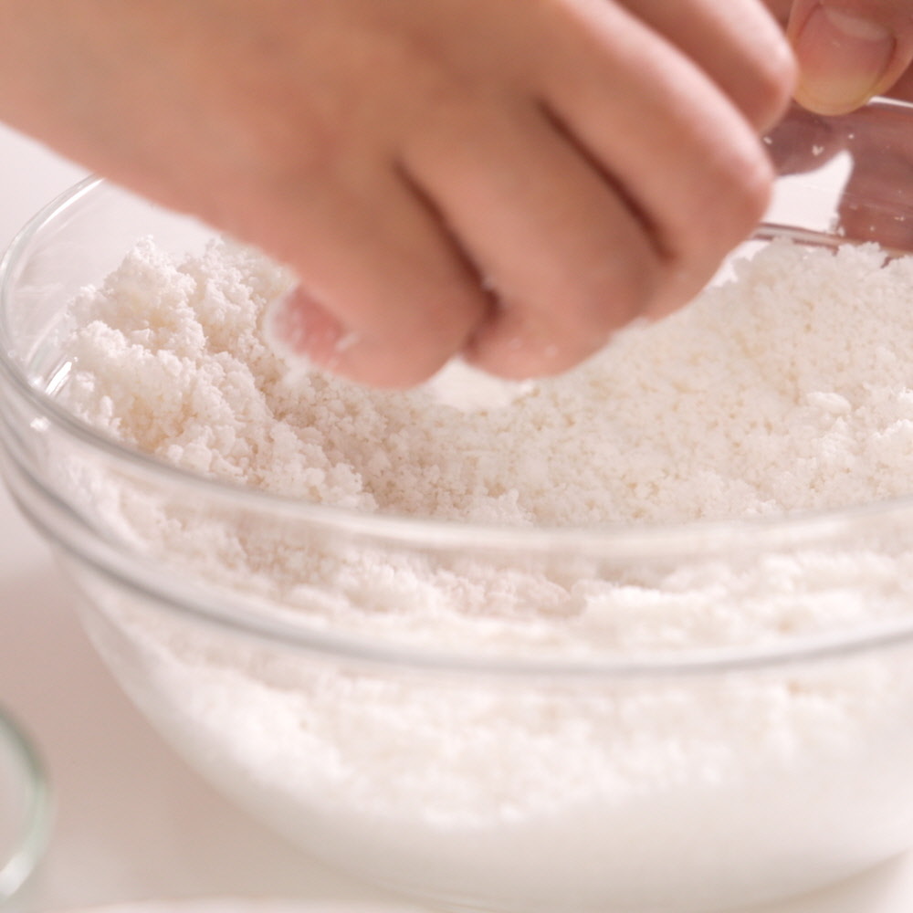 싸리재 유기농 습식 쌀가루 [ 백미 찹쌀가루 1kg] 떡만들기 베이킹 인절미 떡재료 화전 - 상세 이미지 3