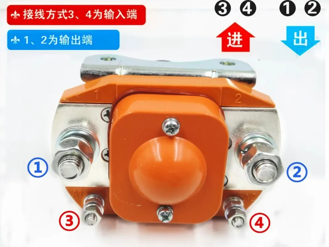 DC 접촉기 MZJ-200A/400A 200A/006 ZJ200D DC12V 24V 36V 48V