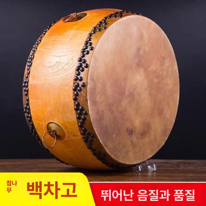 단청북 공연 국악 북 판소리 사물놀이 악기 - 상세 이미지 2