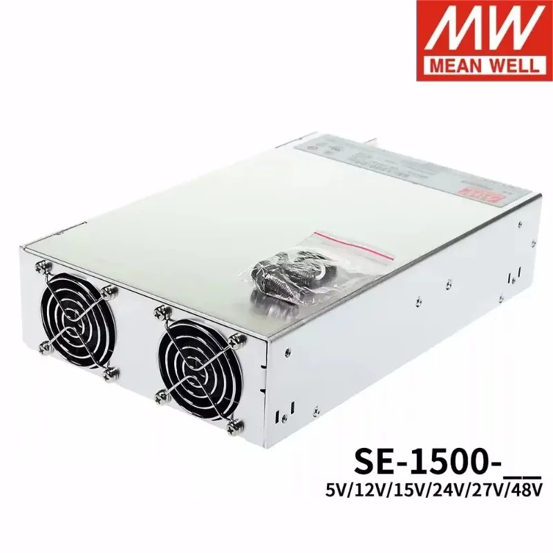 MEAN WELL SE-1500 SE-1500-12 고전력 산업DC 12V 100A 125A 1500W