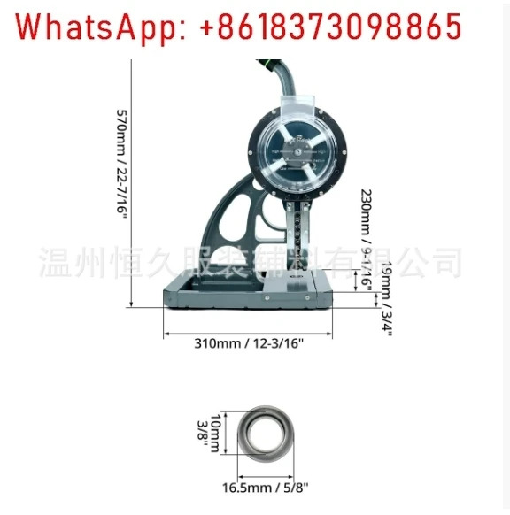 공장 공급 다양크기휴대반자동 구멍 기계 5.5mm 6mm 8mm 10mm 12mm 신규