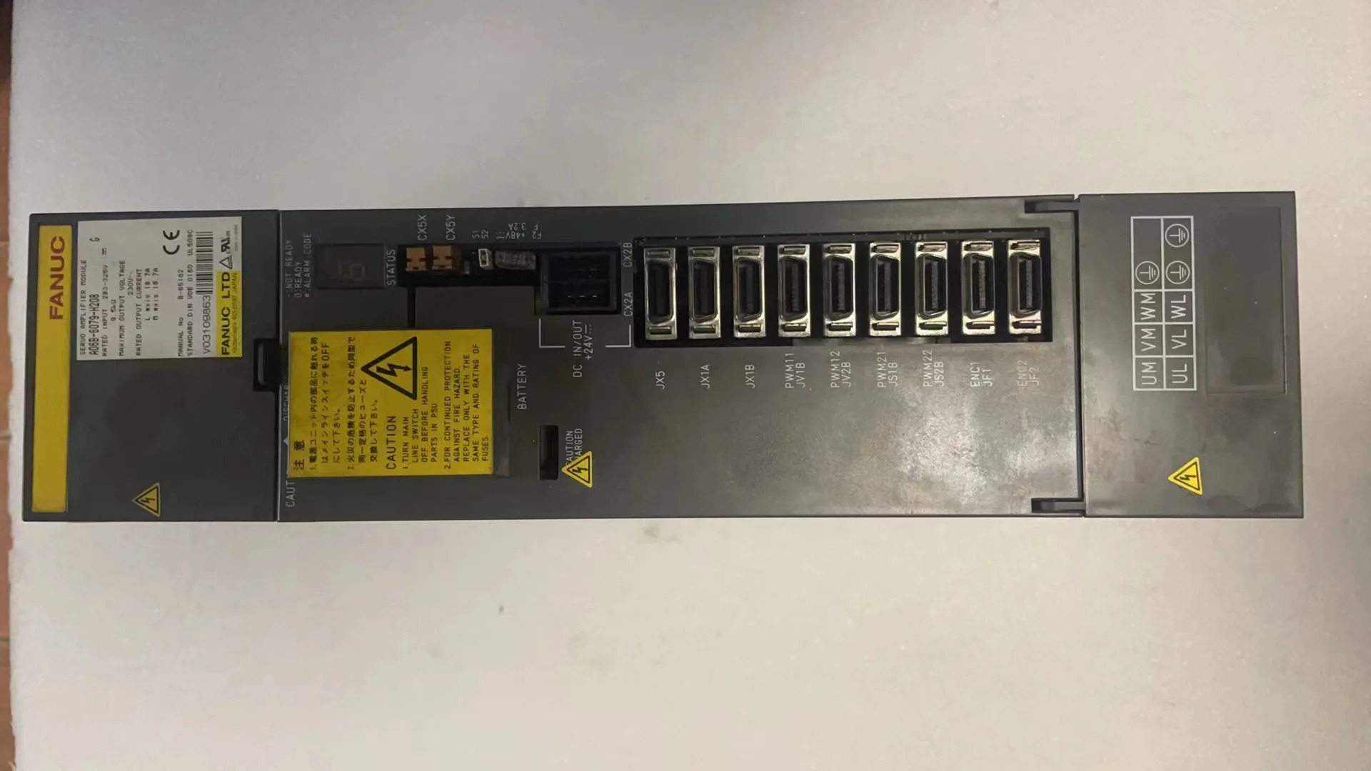 A06B-6079-H208 리퍼 서보 드라이브 ok