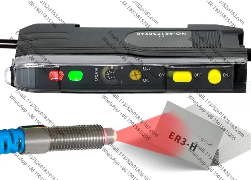 ER3H ER3hp호환 고정밀 손잡이 광섬유 증폭기 센서 E3X-NA11
