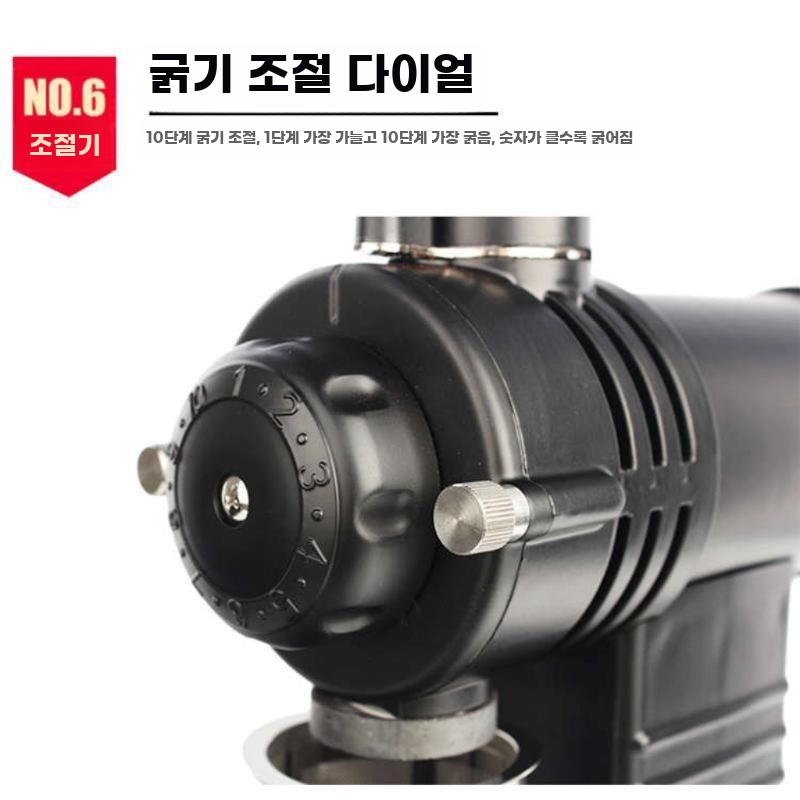 전동 커피 그라인더 가정업소용 고속 분쇄 핸드드립 분말 - 상세 이미지 5