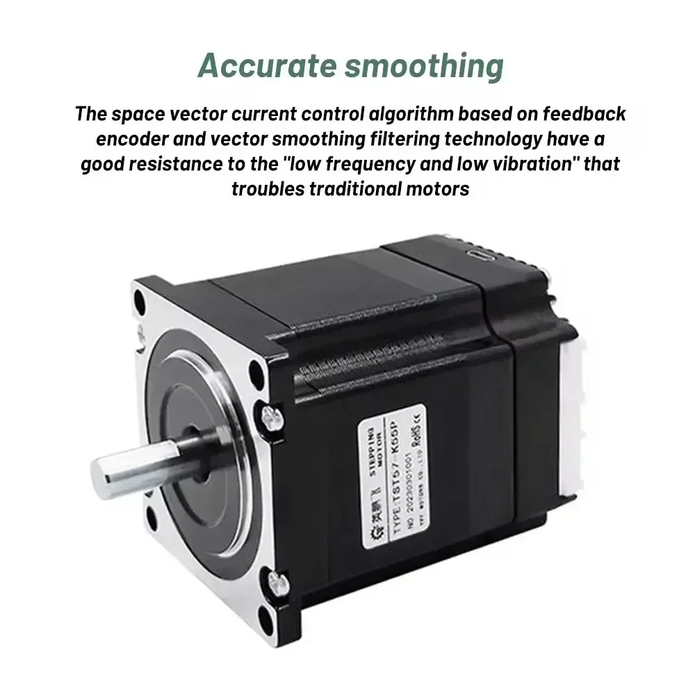 스테퍼 모터 드라이버 전원 키트 Nema17 42mm Nema23 57mm 통합 루프 3000rpm DC24-48V 단순 서보 인코더