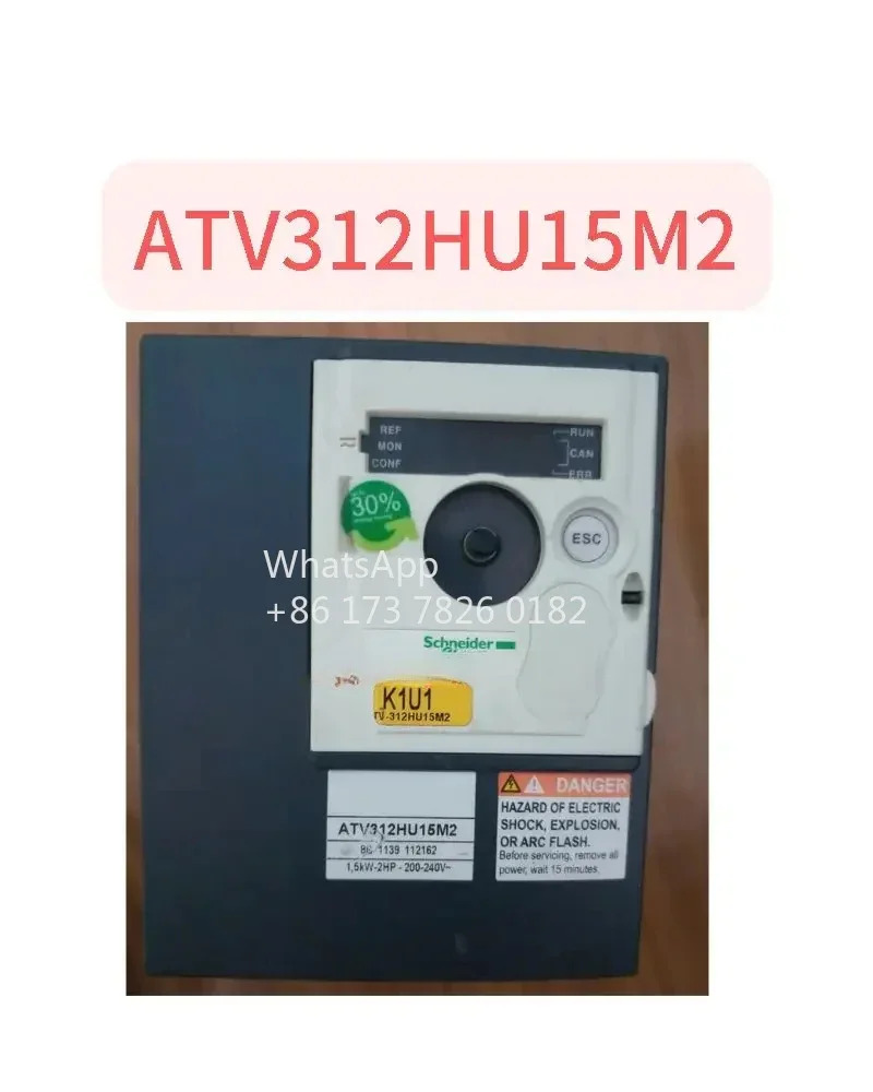 리퍼된 인버터 1.5kw 단상 입력 ATV312HU15M2 리퍼 기능 정상