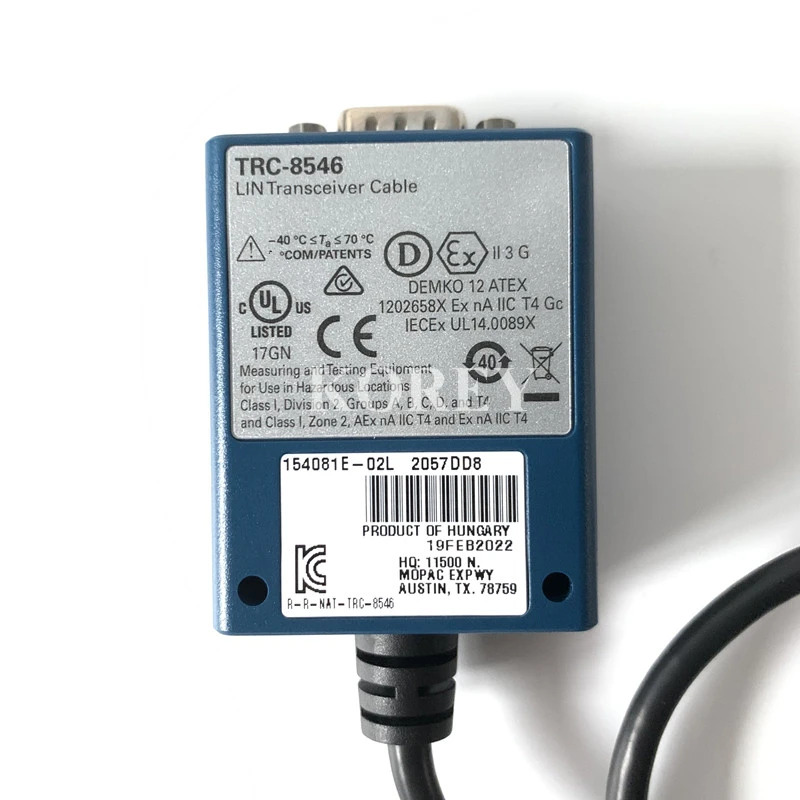 TRC-8546 783702 -02 TRC-8542 783699 TRC-8543 783701 XNET-LIN 통신 케이블 인터페이스 원본
