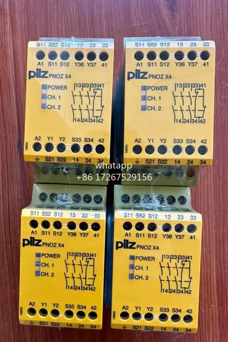 PNOZ X4 230VAC 3n/o 입력/c 774738  안전 릴레이 모듈