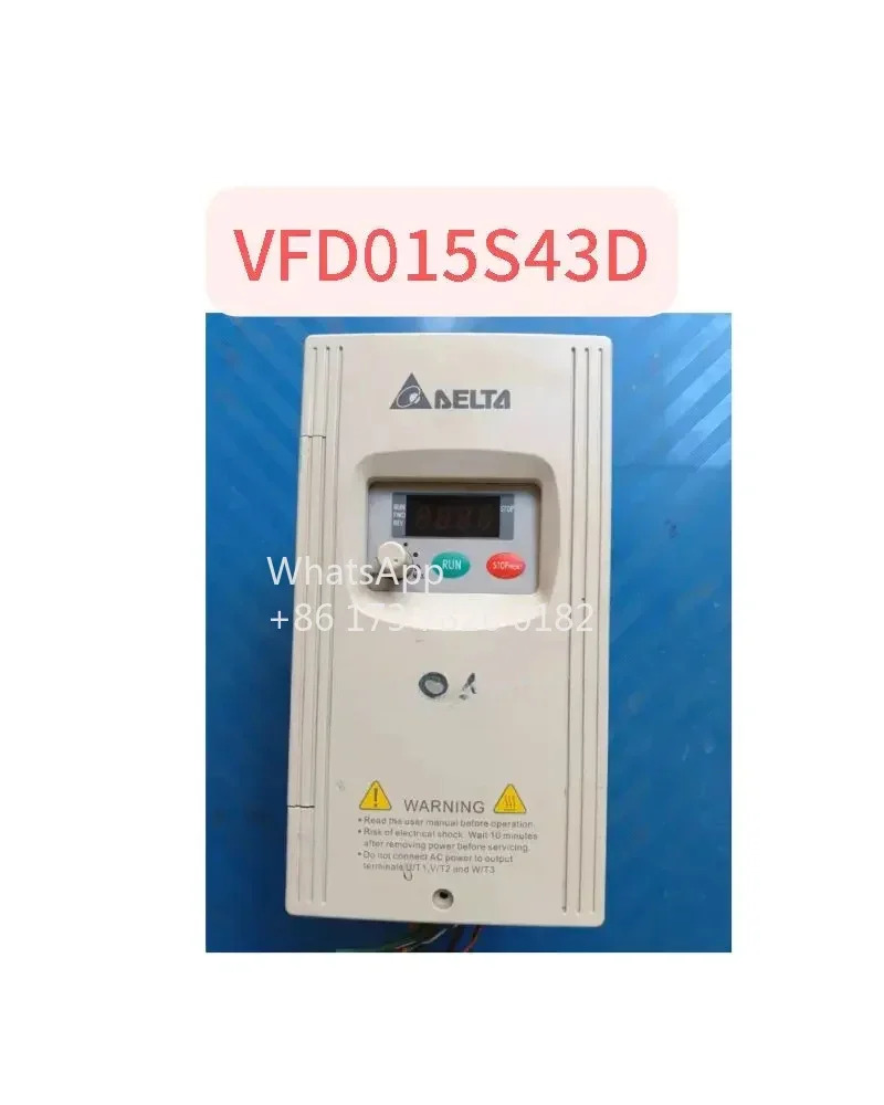 리퍼된 주파수 변환기 1.5kw 3상 입력 VFD015S43D 리퍼 완료