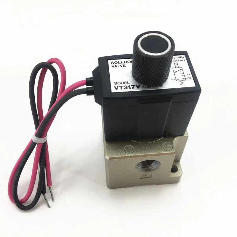 VT317V-5G-02 EVT317-5DO-02F-Q VF324YOD1 VT315V-025G-024D VT325-034G 공압 부품 에어 도구 VT 시리즈 솔레노이드 밸브