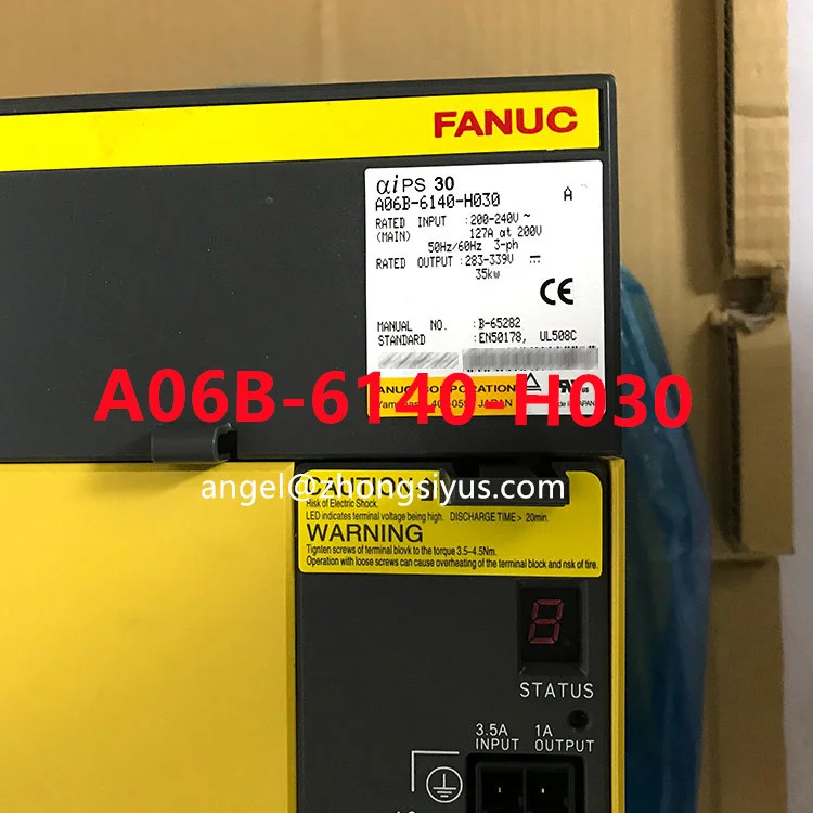 A06B-6140-H030 CNC 시스템Fanuc 서보 드라이브 증폭기 모듈