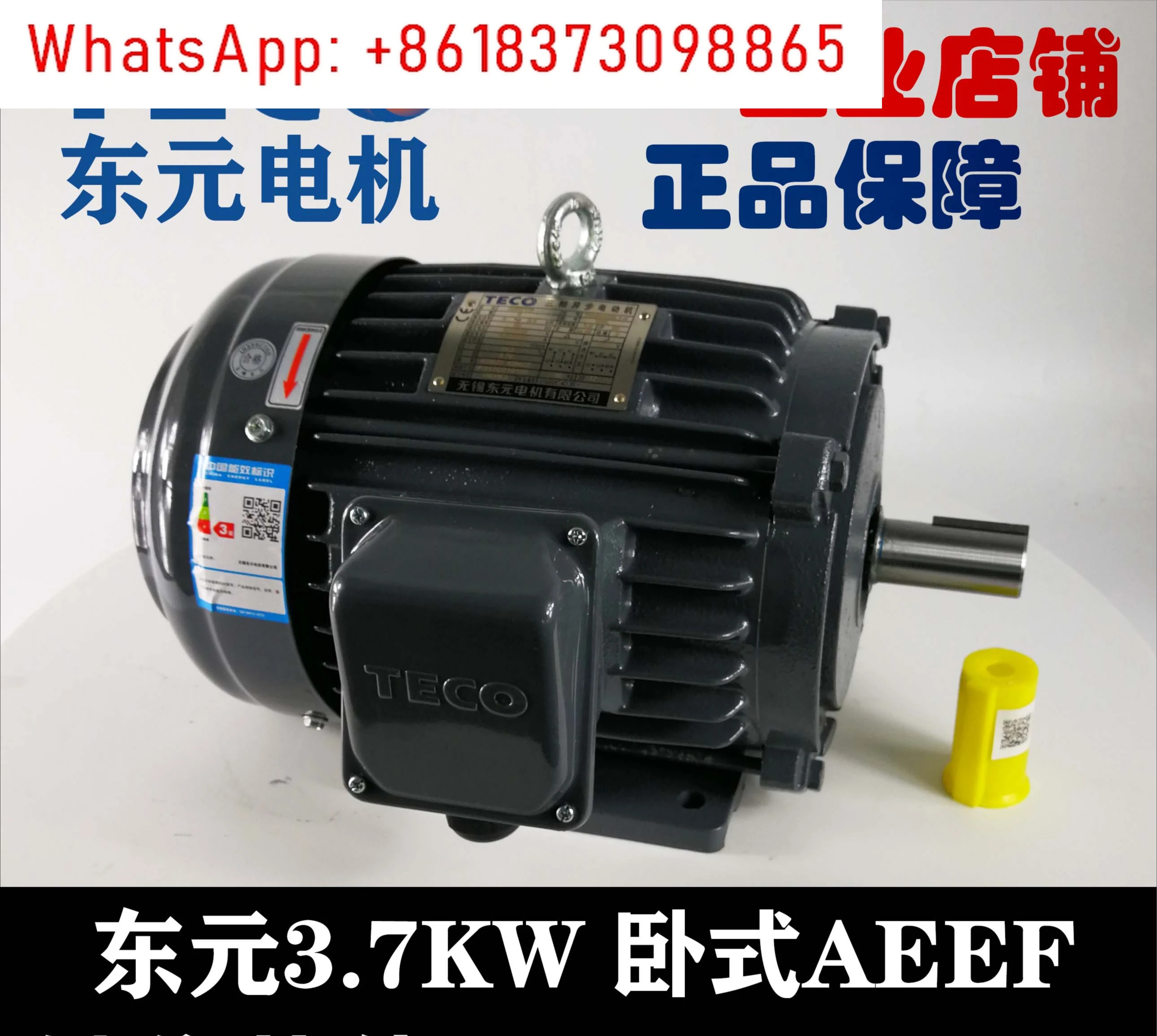 3.7KW 5hp호환 브레이크 모터 3700W TEGH112M AEEF AEVF
