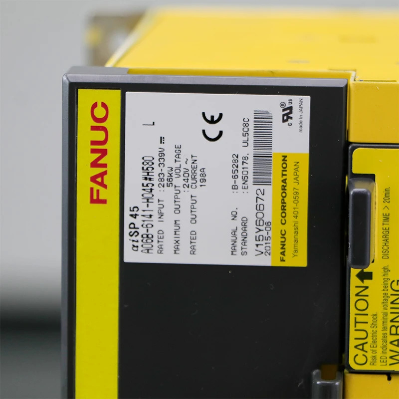 A06B-6141-H045 CNC 시스템 기계H580 FANUC iSP 서보 증폭기 모듈 리퍼 완료