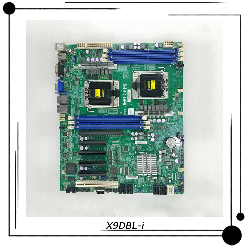 Supermicro 양방향 서버 마더보드X9DBL-i LGA 1356 intel호환 C602 DDR3 Xeon 프로세서 E5-2400 v2 완전 리퍼