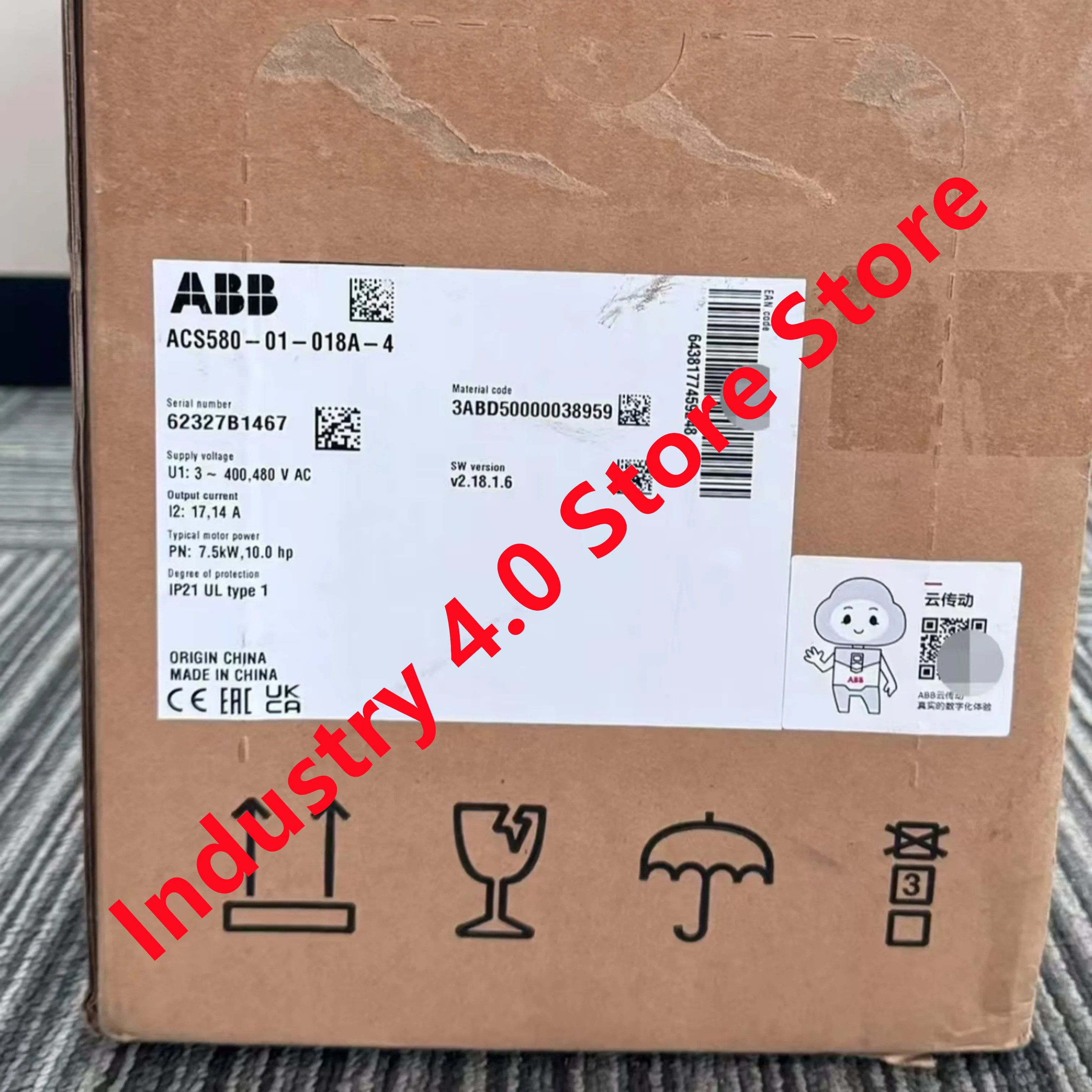 ACS580-01-018A-4 오리지널 신