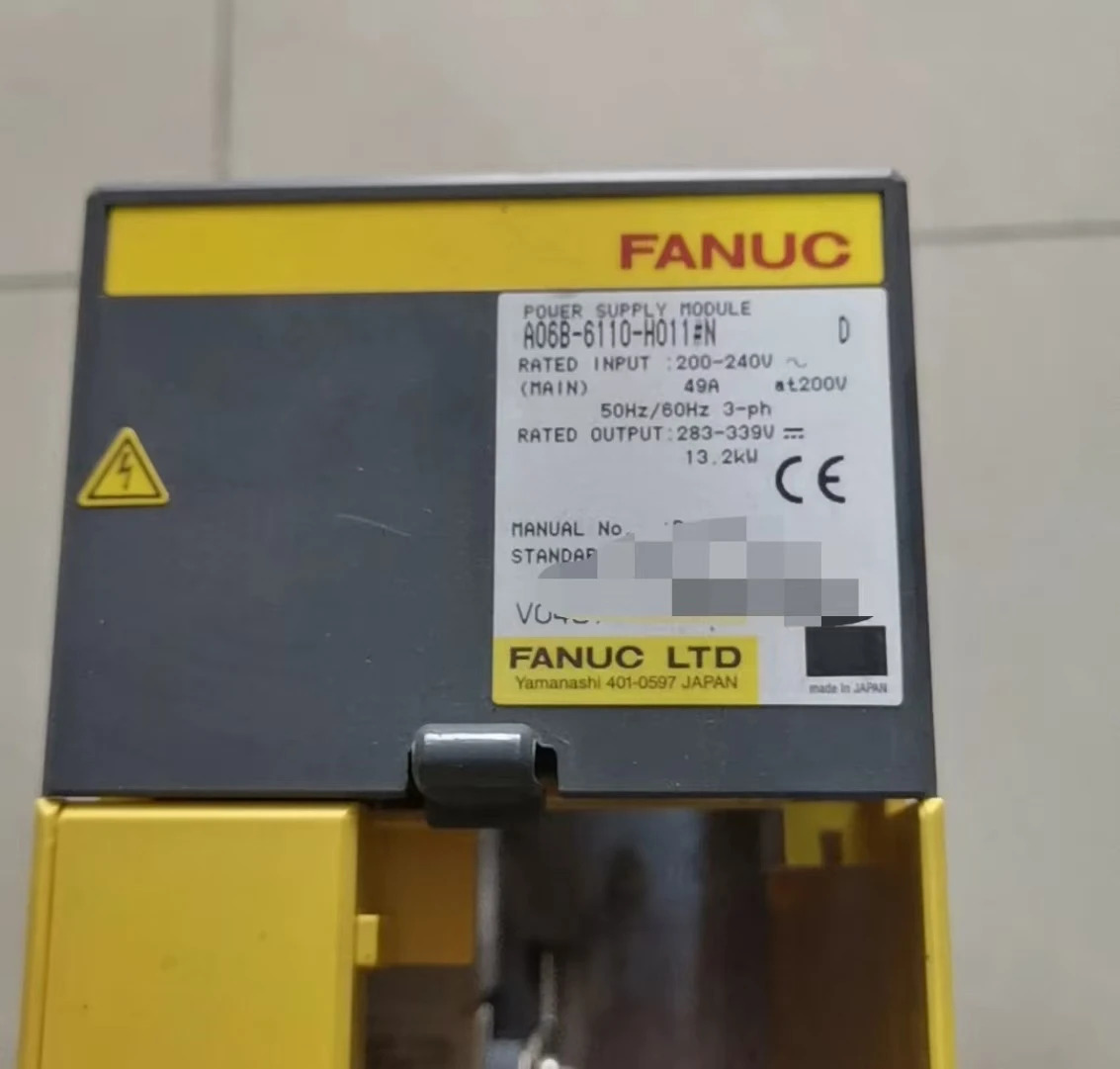 A06B-6110-H011 리퍼 서보 드라이브 확인