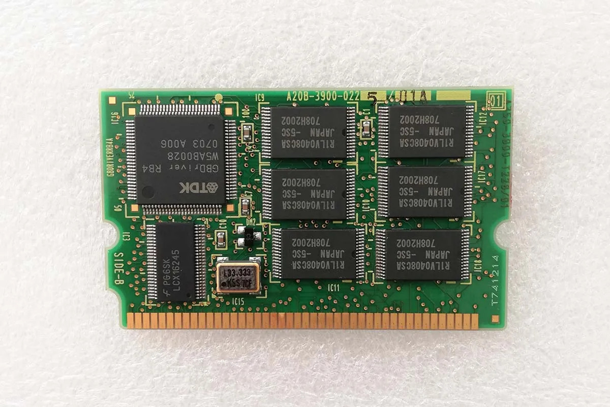 CNC 제어 FANUC 메모리 카드 A20B-3900-0225 Pcb 회로 기판