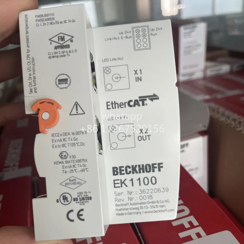 모듈 EK1100 EL3058 EL4001