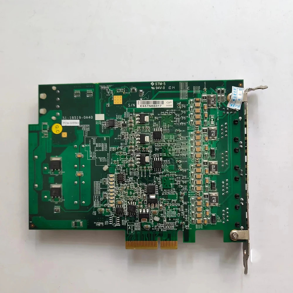 ADLINK 기가비트 네트워크 프레임 그래버 51-18519-0A40 PCIe-GIE64