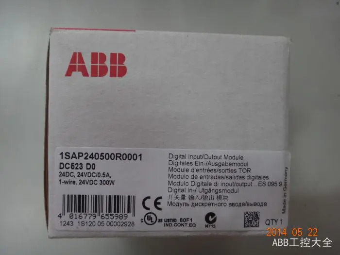 DC532 ABB 16DI/16DC 스위칭 하이브리드 모듈 PLC AC500