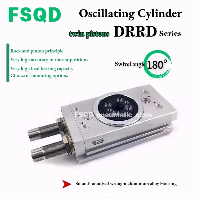 DRRD-812 16 20 25 32 35 40-180-FH-PA-Y9A FSQD 진동 실린더 반회전 드라이브 DRRD 시리즈