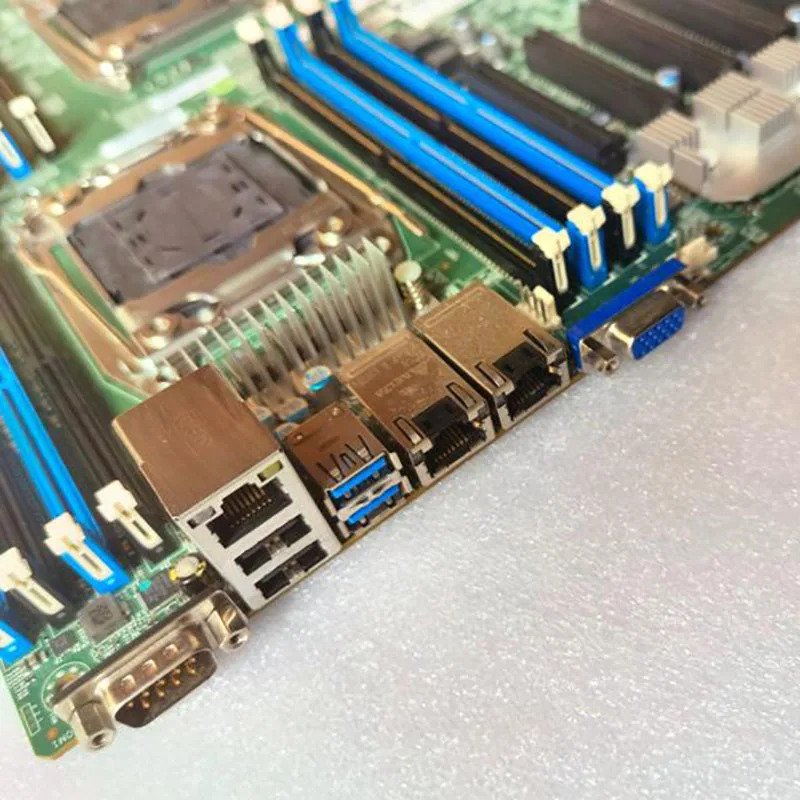 Supermicro 양방향 서버 E- 마더보드X10DRH-CT LGA 2011 intel호환 C612 Xeon E5-2600 v3/v4 군 DDR4 리퍼