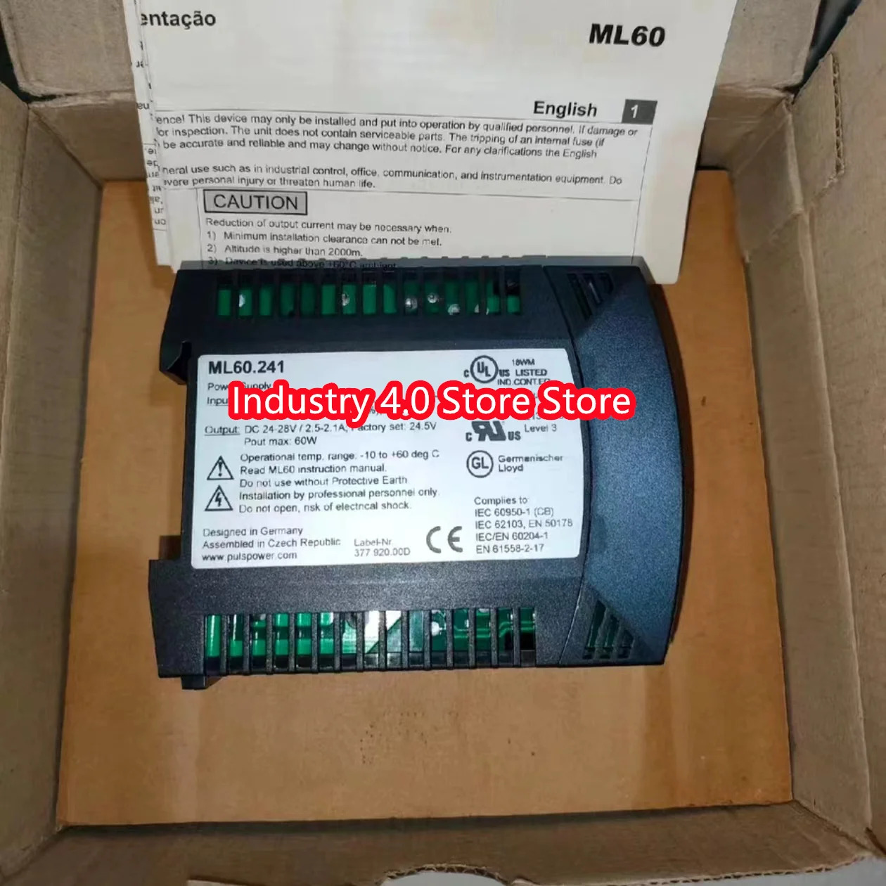 ML70.100ML95.100 단상 시스템 DIN 레일 전원공급장치