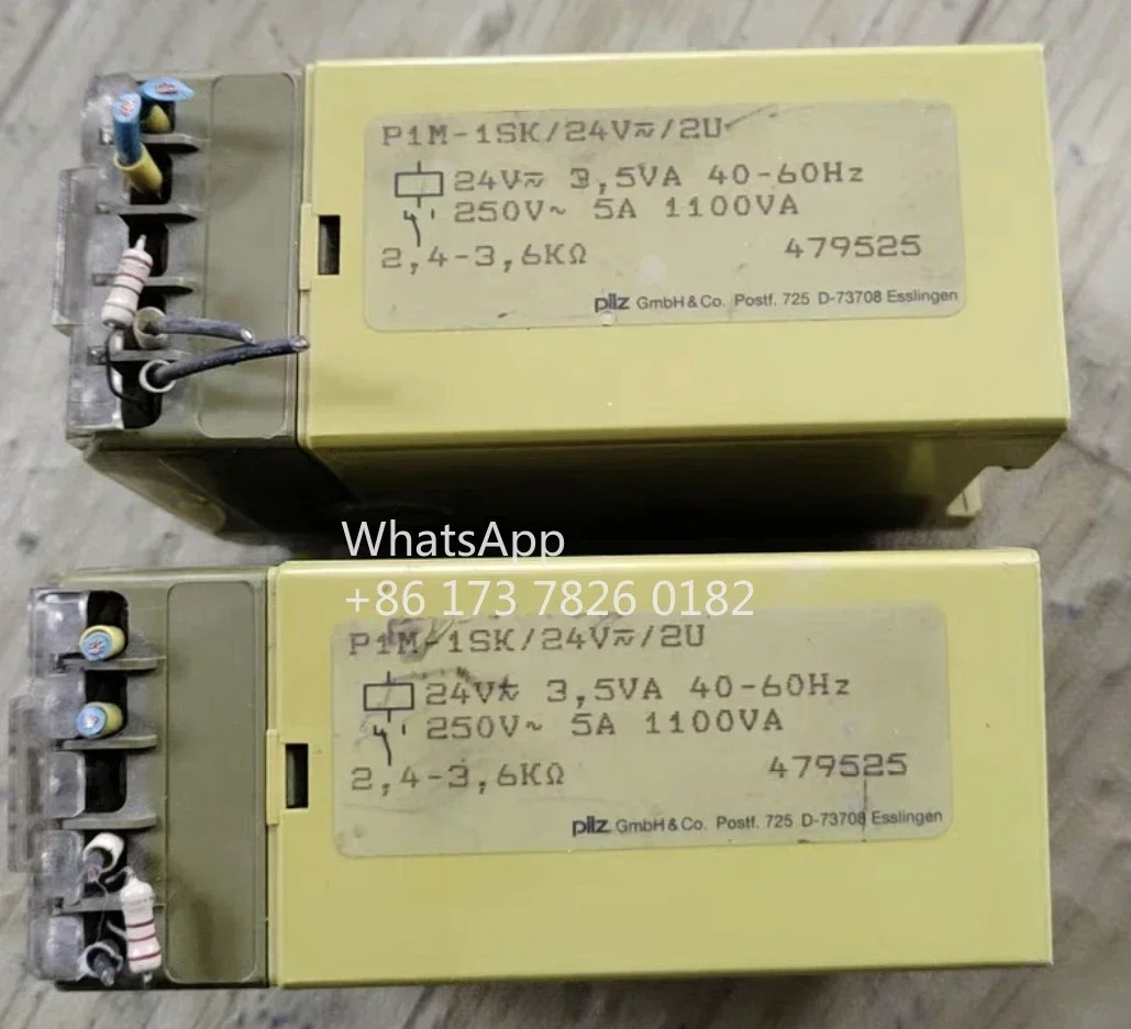 리퍼 PNOZ안전 릴레이 P1M-1SK 479525  전압 24V