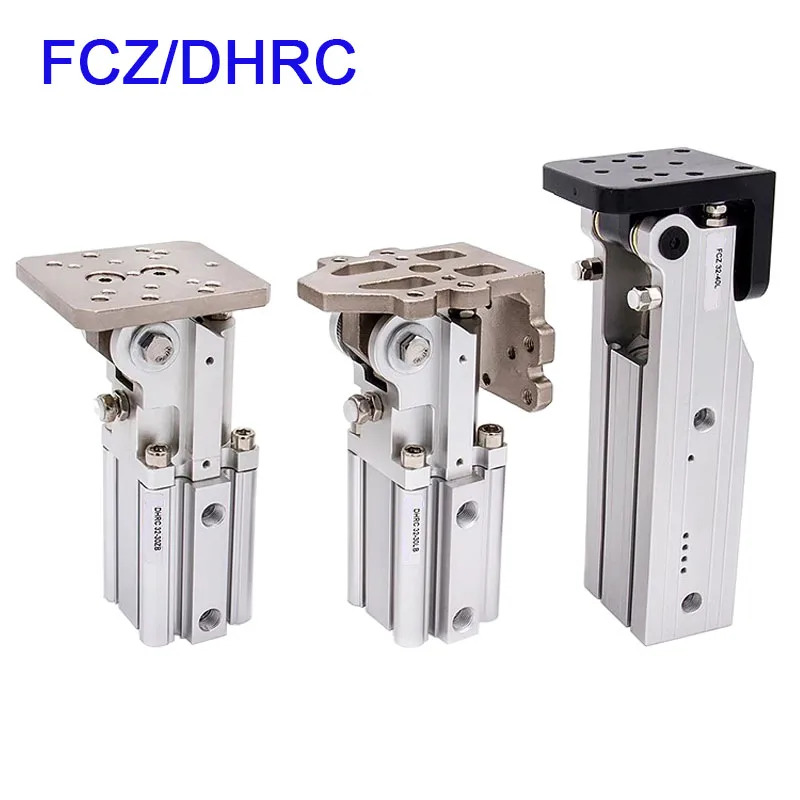공압 플립 실린더 기어 랙 힌지 측면 포즈 그룹 조작기 액세서리 90  FCZ32-40L/40-45/DHRC32-30ZB/LB/LCZ32-40W