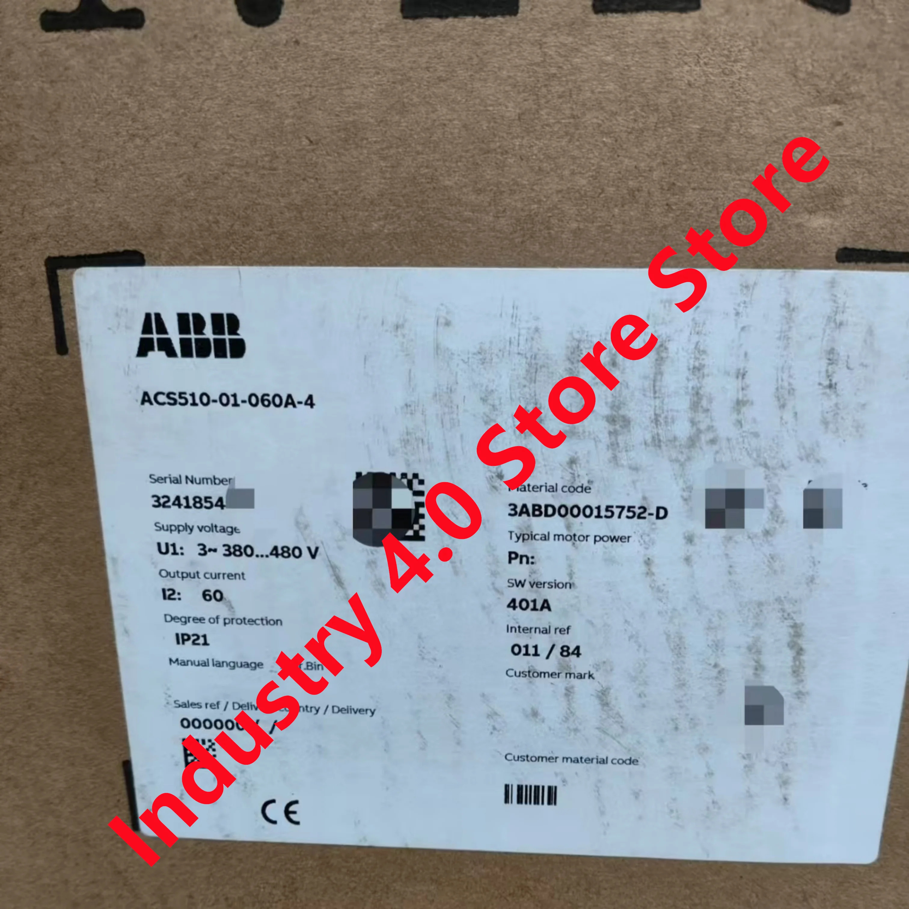 ACS510-01-060A-4 ACS510-01-072A-4 오리지널 신