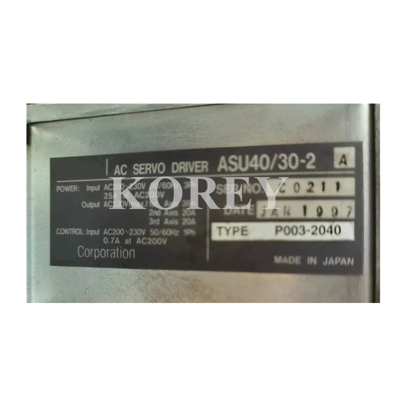 서보 드라이버 ASU40/30-2 P003-2040 포장