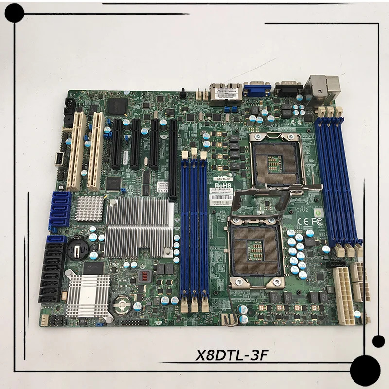 Supermicro X8DTL-3F 서버 마더보드 DDR3 SATA2 PCI-E 2.0 Xeon 프로세서 5600/5500 시리즈 통합 IPMI