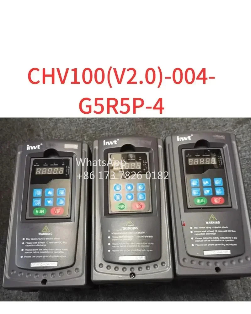 리퍼된 사출성형기 특수인버터 4 5.5kw CHV100V2.0-004G-5R5P-4 기능패키지